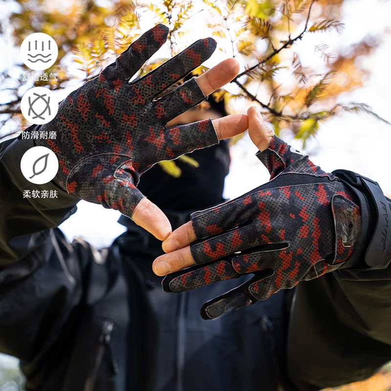 Gamakatsu Fishing Gloves Anti- - Spearfishing Glove ulasan dan harga