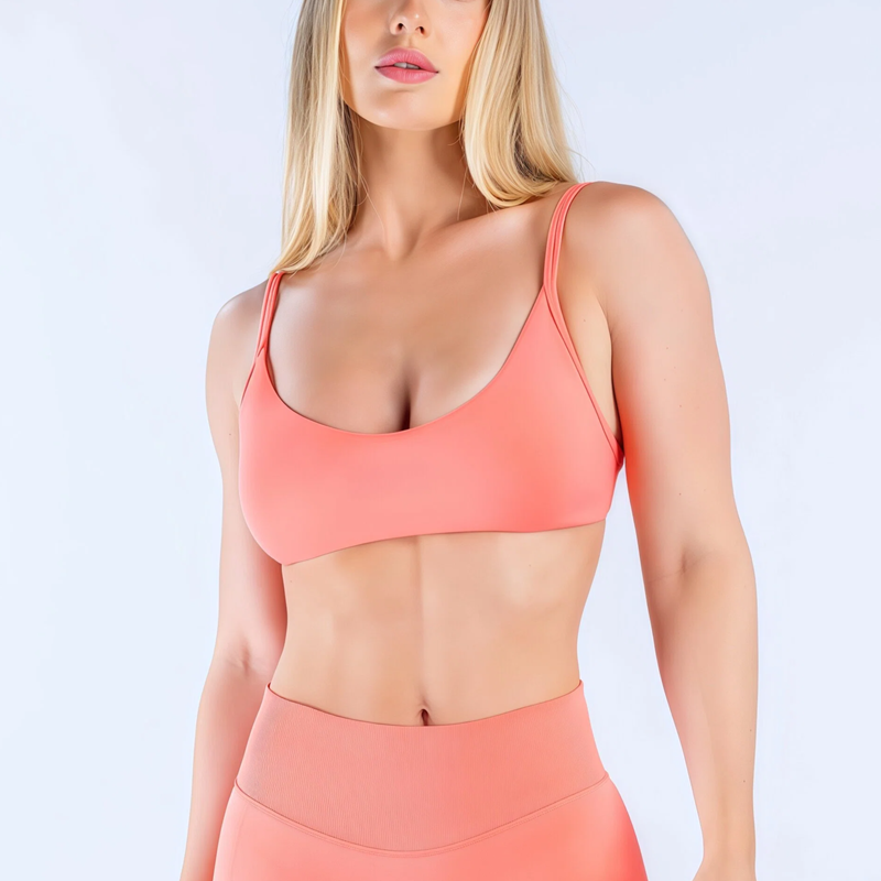 HISTELLO Impact Scoop Neck Bra - Aquatic Gym ulasan dan harga