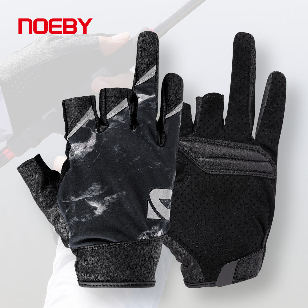 Noeby Half Finger Fishing Glov - Spearfishing Glove ulasan dan harga