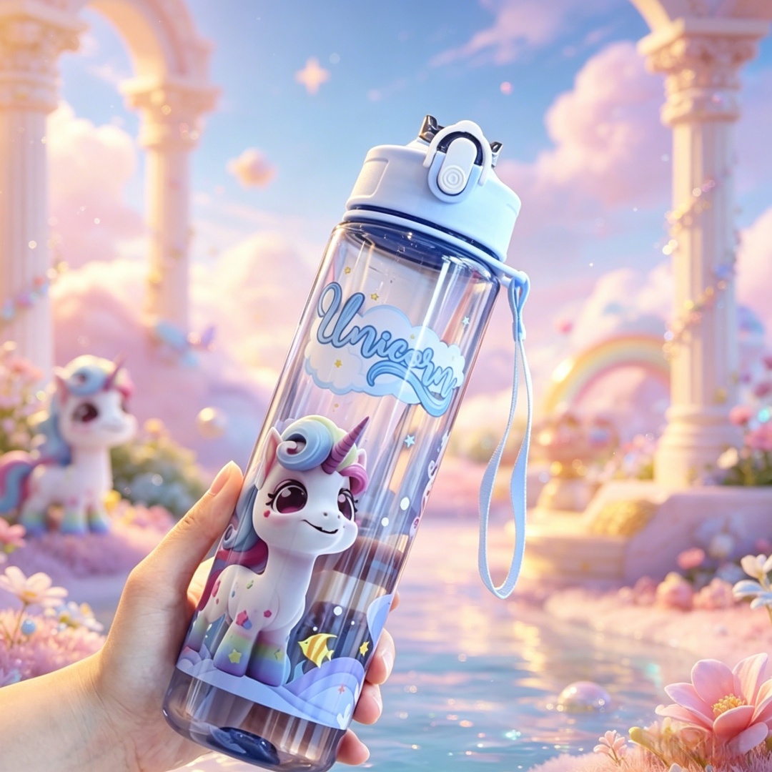 Transparent Cartoon Unicorn Wa - Aquatic Gym ulasan dan harga