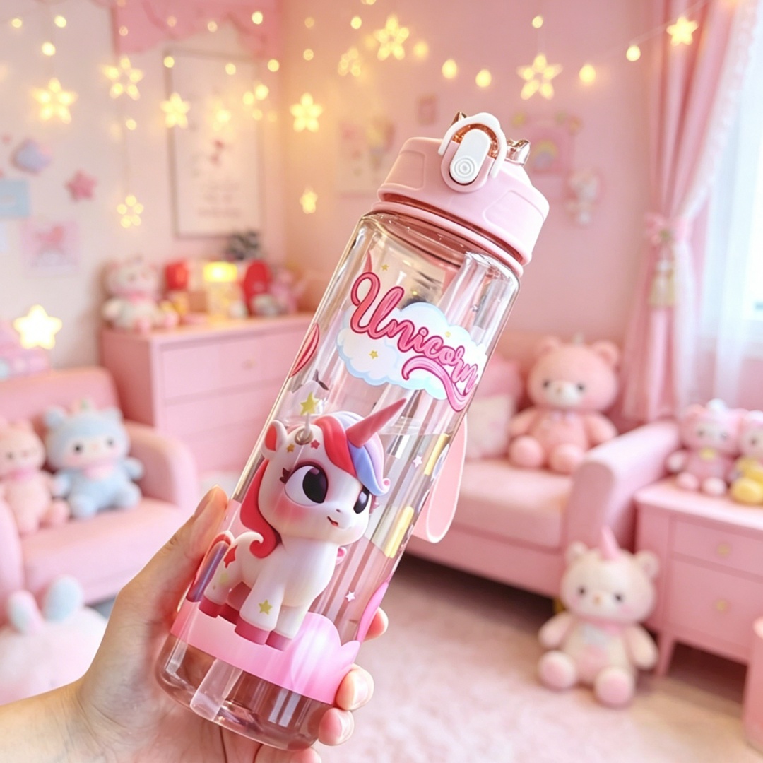 Transparent Cartoon Unicorn Wa - Aquatic Gym ulasan dan harga
