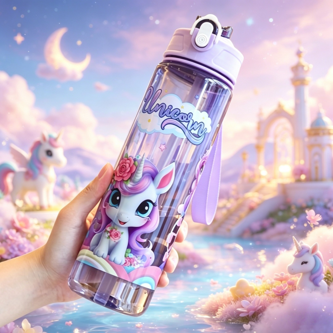 Transparent Cartoon Unicorn Wa - Aquatic Gym ulasan dan harga