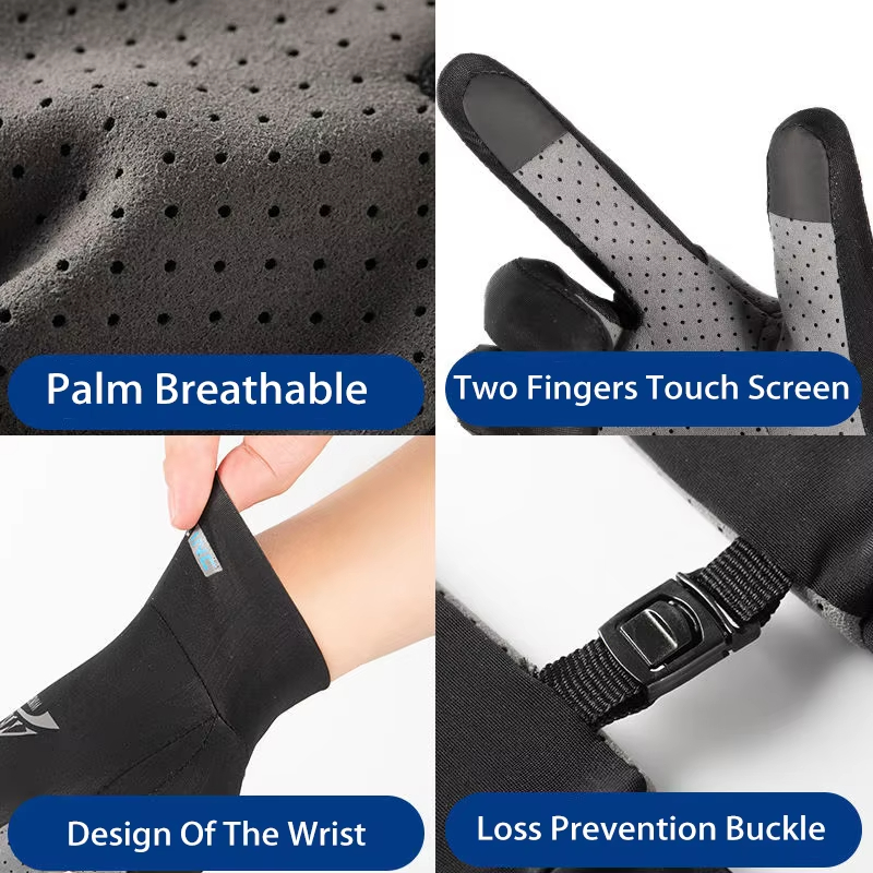 Ice Silk Cycling Gloves Breath - Spearfishing Glove ulasan dan harga